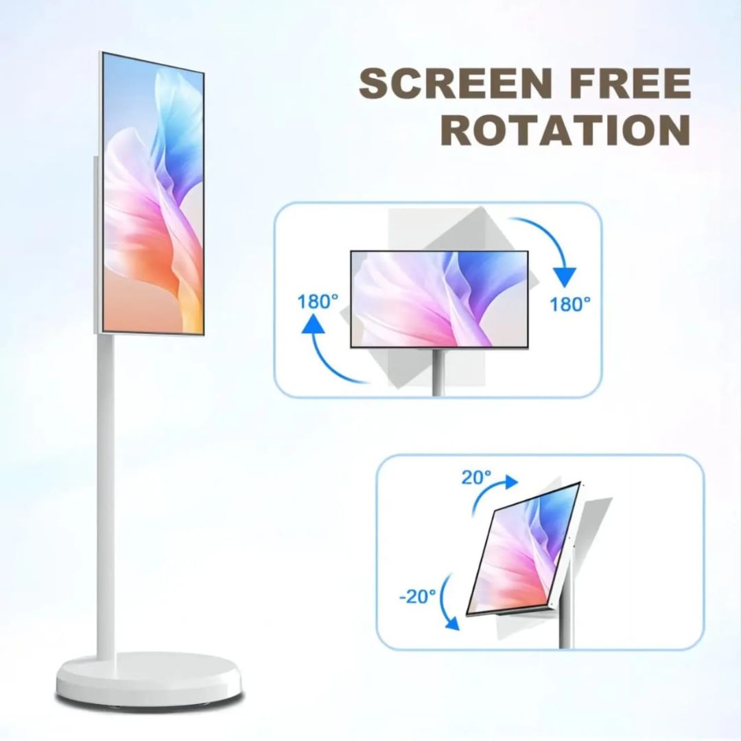 22 Inch Floor Stand Smart TV Android Touch